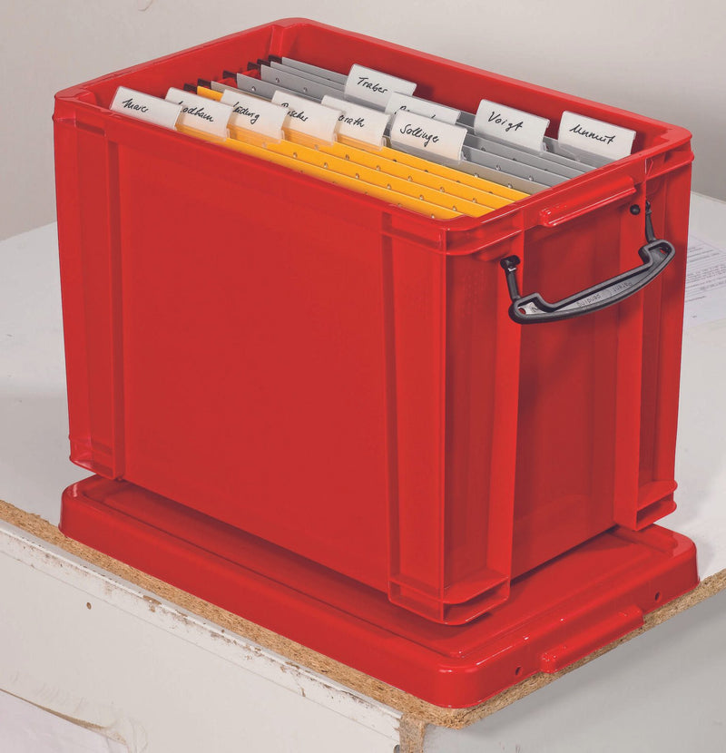Really Useful Box Aufbewahrungsbox 19,0 l - 39,5 x 25,5 x 29,0 cm rot