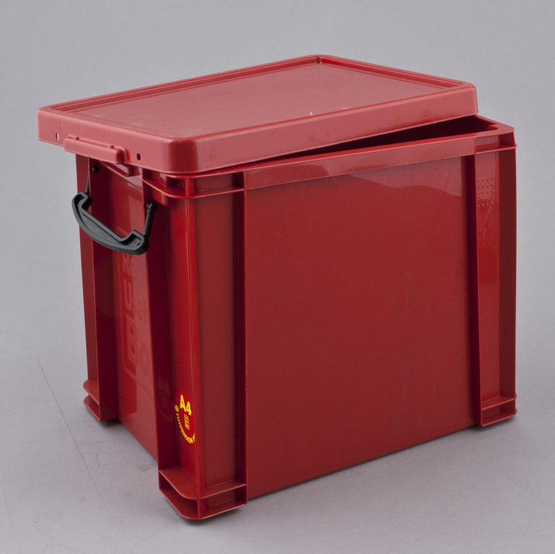 Really Useful Box Aufbewahrungsbox 19,0 l - 39,5 x 25,5 x 29,0 cm rot