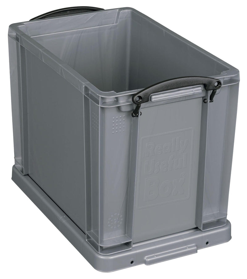Really Useful Box Aufbewahrungsbox 19,0 l - 39,5 x 25,5 x 29,0 cm silber