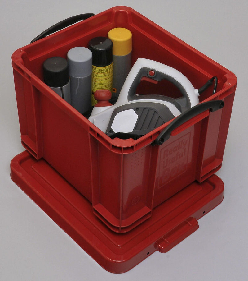 Really Useful Box Aufbewahrungsbox 35,0 l - 48,0 x 39,0 x 31,0 cm rot