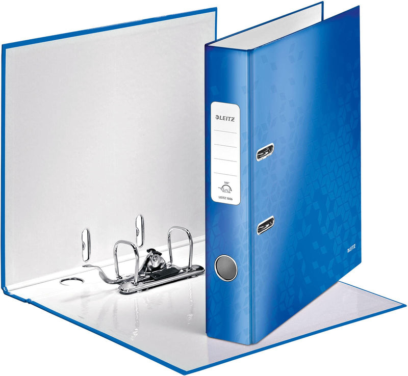 LEITZ Ordner Rückenbreite 5 cm DIN A4 Karton blau