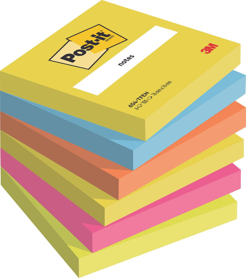 Post-it® Active Collection Haftnotizen 7,6 x 7,6 cm