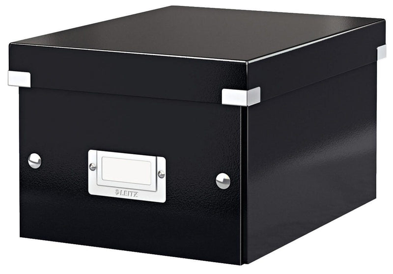LEITZ Aufbewahrungsbox Click & Store 7,4 l - 21,6 x 28,2 x 16,0 cm schwarz