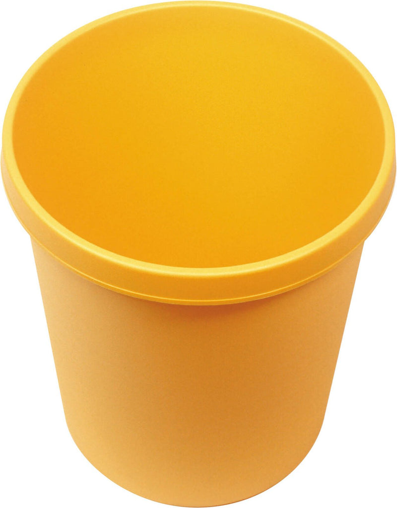 helit Papierkorb 18,0 l gelb