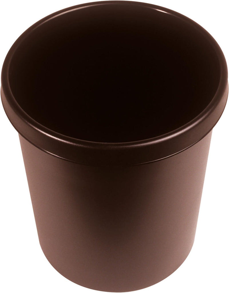 helit Papierkorb 18,0 l braun