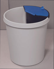 helit Mülleimer-Einsatz 2,0 l schwarz, blau