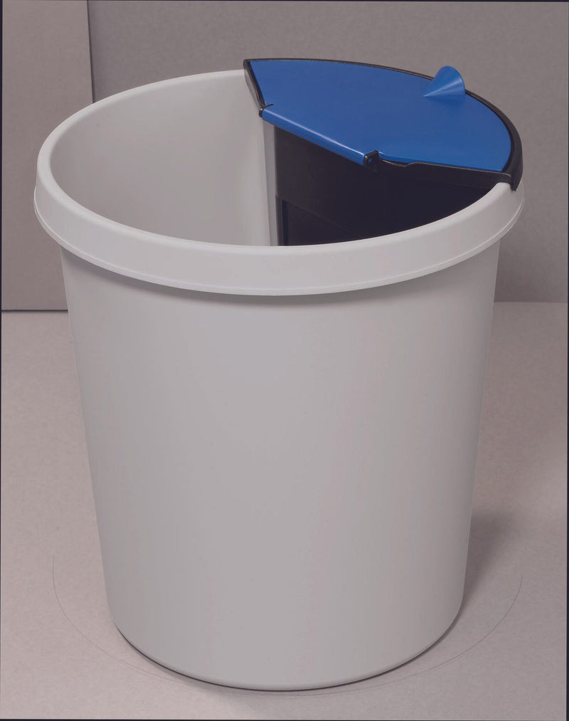 helit Mülleimer-Einsatz 2,0 l schwarz, blau