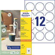 AVERY Zweckform Etiketten L3416-100 weiß 60,0 x 60,0 mm