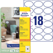 AVERY Zweckform Etiketten L6024REV-25 weiß 63,5 x 42,3 mm