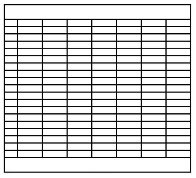 FRANKEN Stecktafel 47,3 x 49,0 cm 7 - Fach