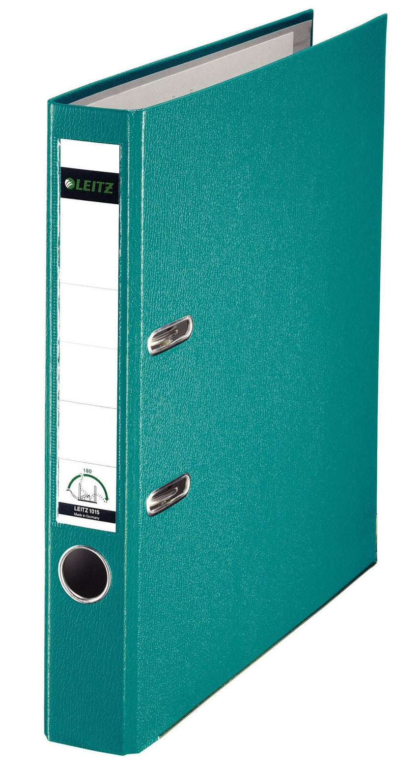 LEITZ Ordner Rückenbreite 5.2 cm DIN A4 Kunststoff türkis