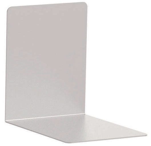 MAUL Buchstützen 8,0 x 10,0 x 10,0 cm silber