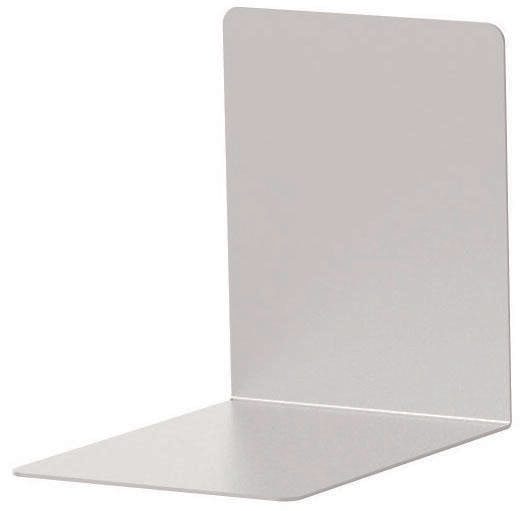 MAUL Buchstützen 8,0 x 10,0 x 10,0 cm silber