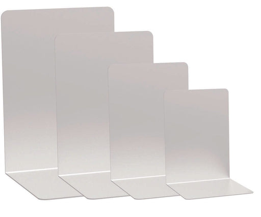 MAUL Buchstützen 8,0 x 10,0 x 10,0 cm silber