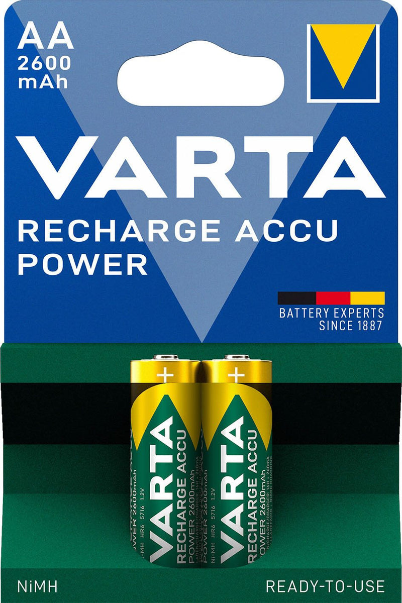 VARTA Akkus RECHARGE ACCU Power Mignon AA 1.2 V
