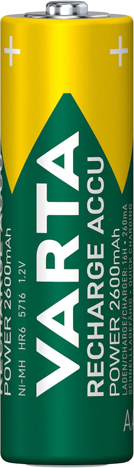 VARTA Akkus RECHARGE ACCU Power Mignon AA 1.2 V