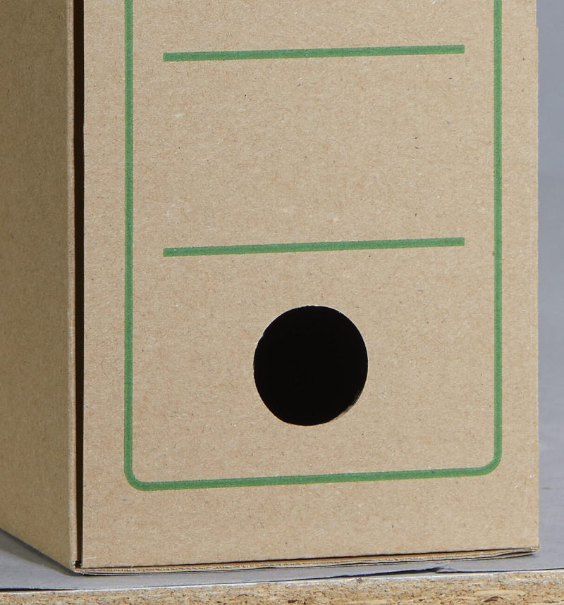Cartonia Archivboxen für lose Dokumente 10,0 x 34,0 x 25,2 cm