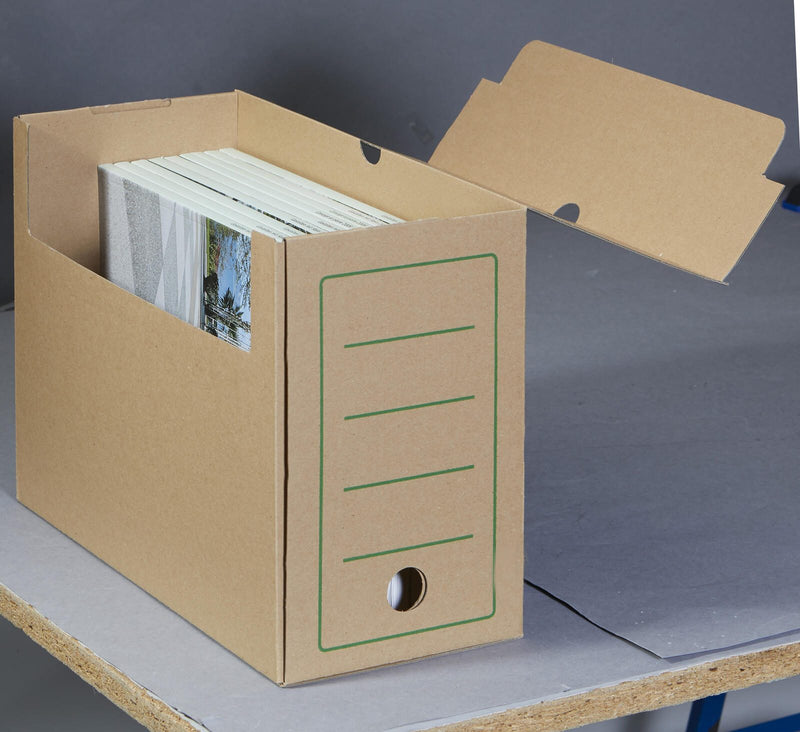Cartonia Archivboxen für lose Dokumente 15,0 x 34,0 x 25,2 cm