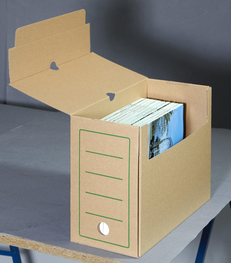 Cartonia Archivboxen für lose Dokumente 15,0 x 34,0 x 25,2 cm
