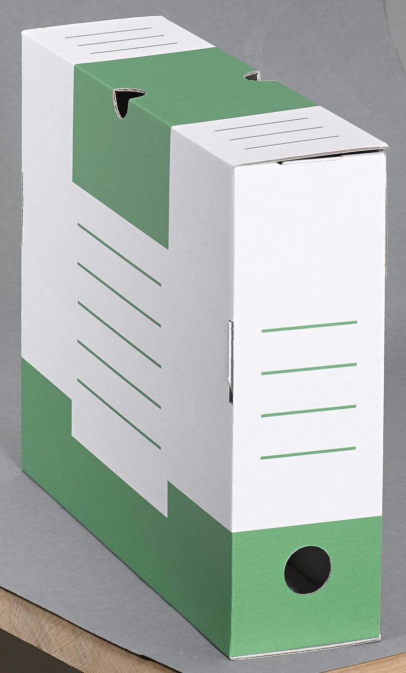 Cartonia Archivboxen für lose Dokumente 8,3 x 34,0 x 25,2 cm