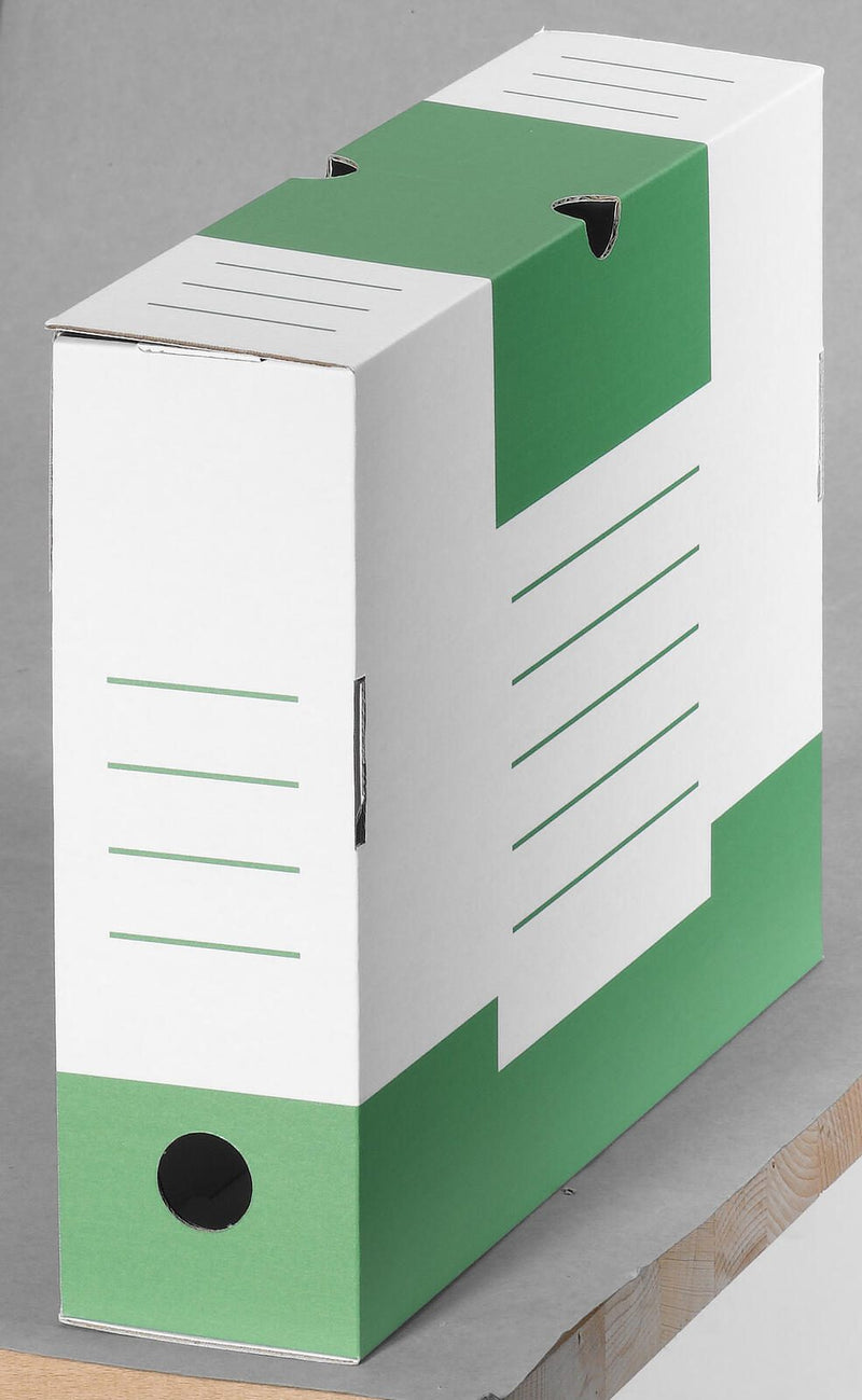 Cartonia Archivboxen für lose Dokumente 8,3 x 34,0 x 25,2 cm