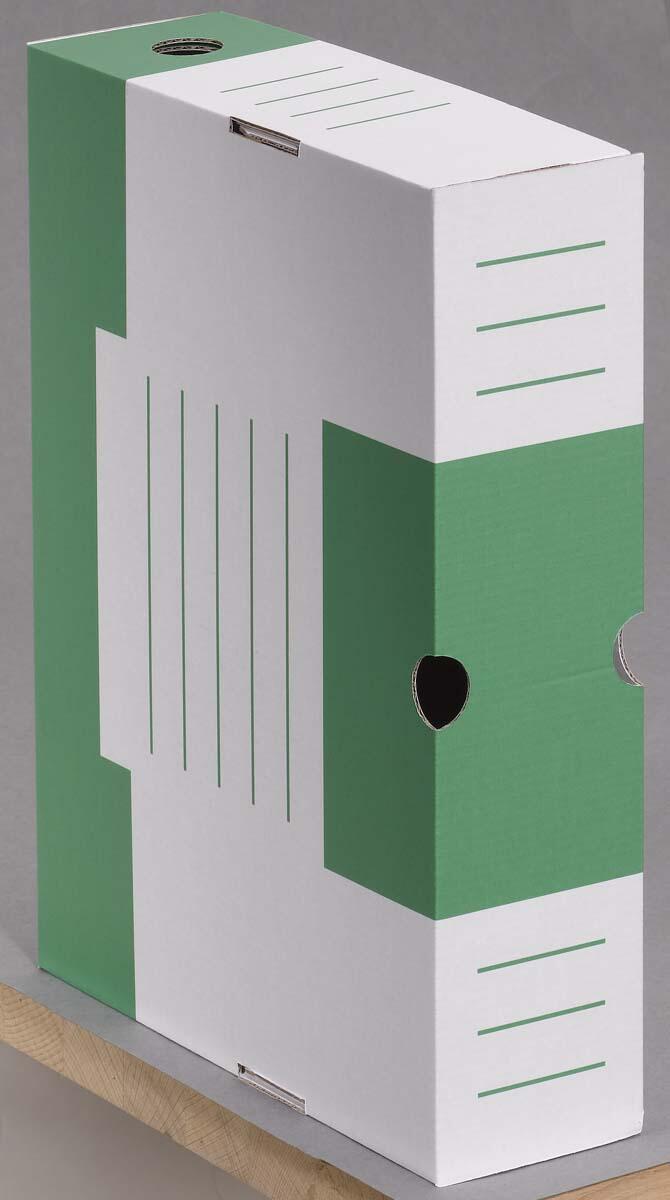 Cartonia Archivboxen für lose Dokumente 8,3 x 34,0 x 25,2 cm