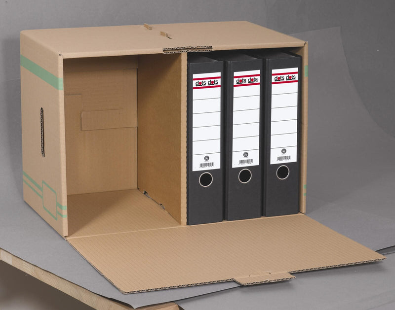 Cartonia Archivcontainer für Ordner 50,2 x 35,6 x 31,0 cm