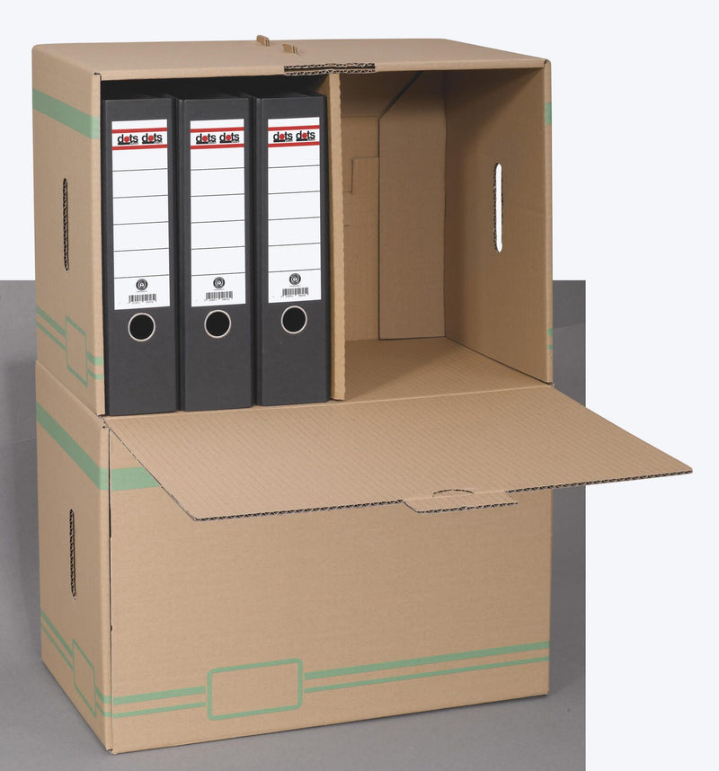 Cartonia Archivcontainer für Ordner 50,2 x 35,6 x 31,0 cm