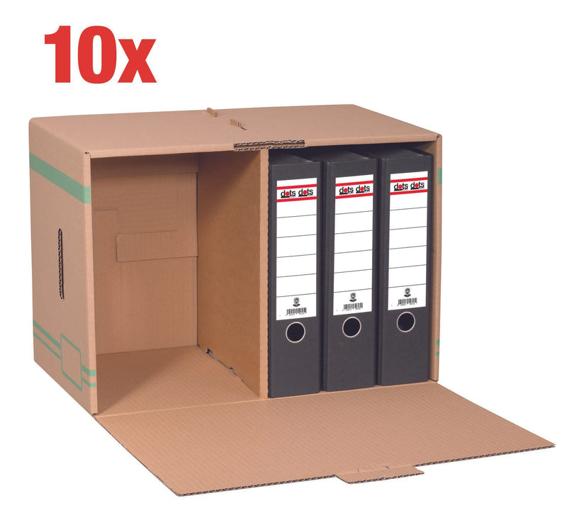 Cartonia Archivcontainer für Ordner 50,2 x 35,6 x 31,0 cm