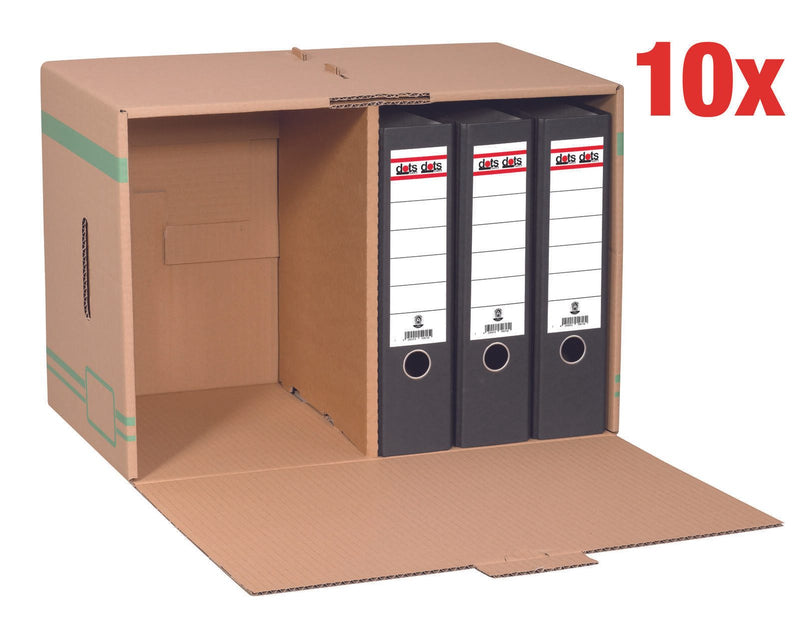 Cartonia Archivcontainer für Ordner 50,2 x 35,6 x 31,0 cm