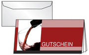 SIGEL Gutscheine Vino Rosso DIN lang