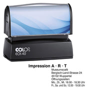 COLOP Textstempel, individualisierbar Eos 40 ohne Logo