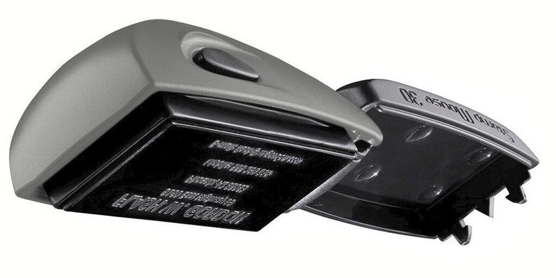 COLOP Textstempel, individualisierbar Eos Mouse 30 mit Logo