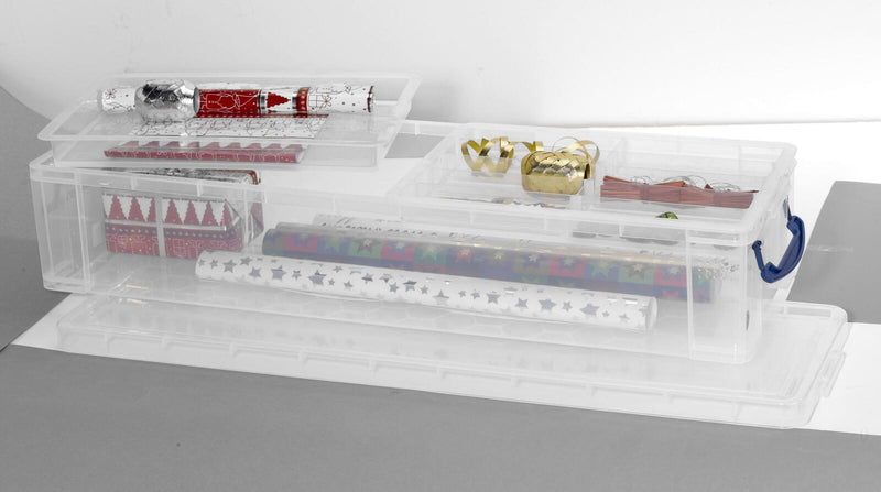 Really Useful Box Aufbewahrungsbox 22,0 l - 80,0 x 25,5 x 15,5 cm transparent