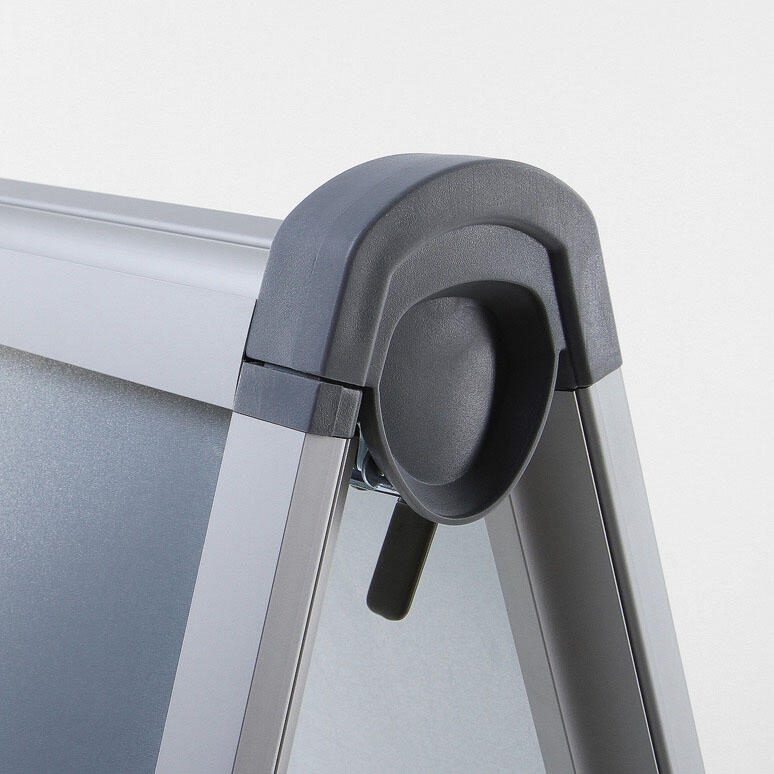 Showdown® Displays Prime Kundenstopper DIN A0, DIN A1 2-Fach silber