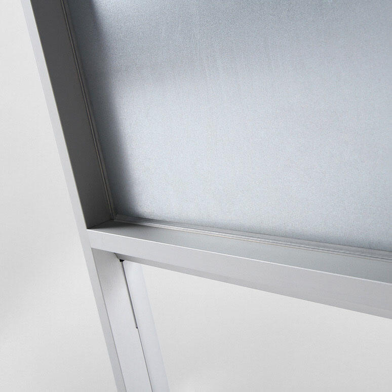 Showdown® Displays Prime Kundenstopper DIN A0, DIN A1 2-Fach silber