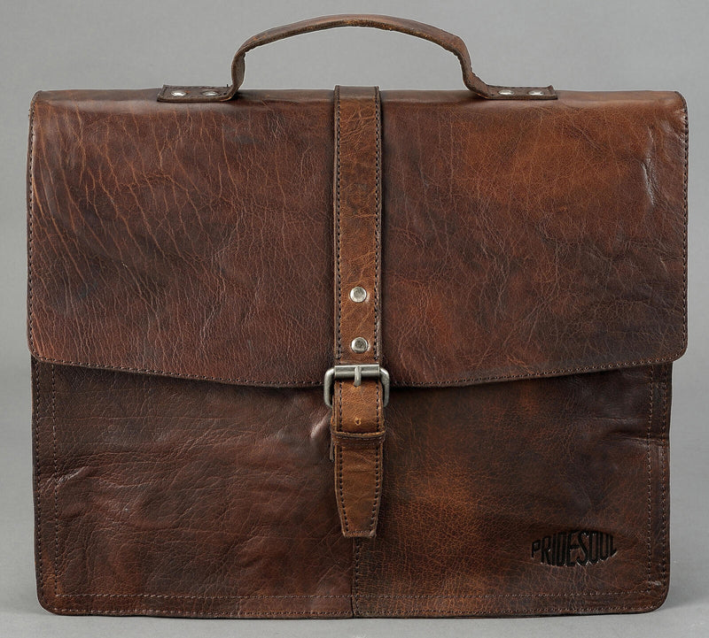 PRIDE & SOUL Aktentasche Jayden 37,0 x 7,0 x 32,0 cm braun