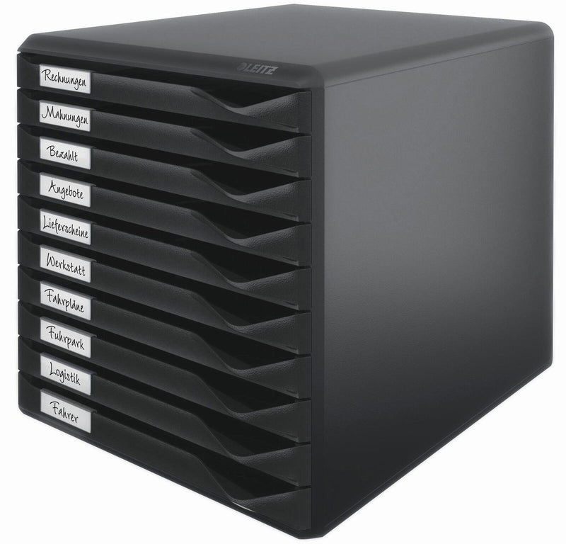 LEITZ Schubladenbox 52940095 DIN A4 28,5 x 35,5 x 29,0 cm