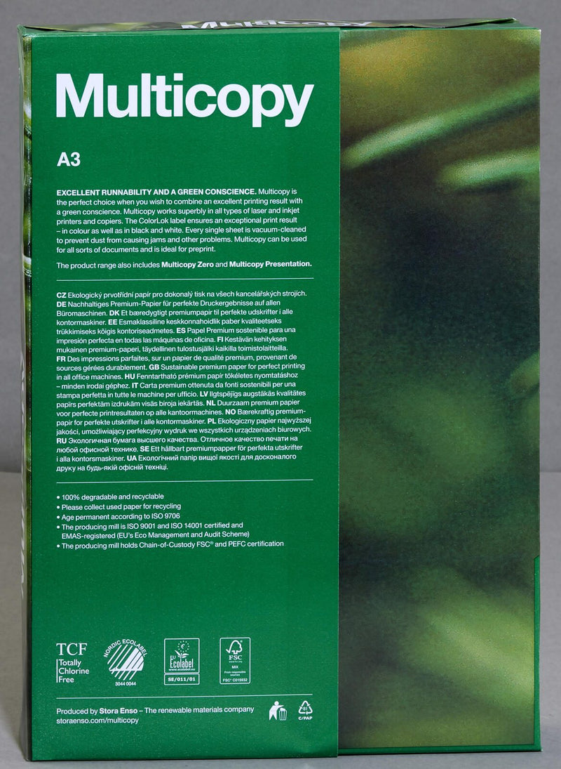 Multicopy ORIGINAL Kopierpapier DIN A3 80 g/m²