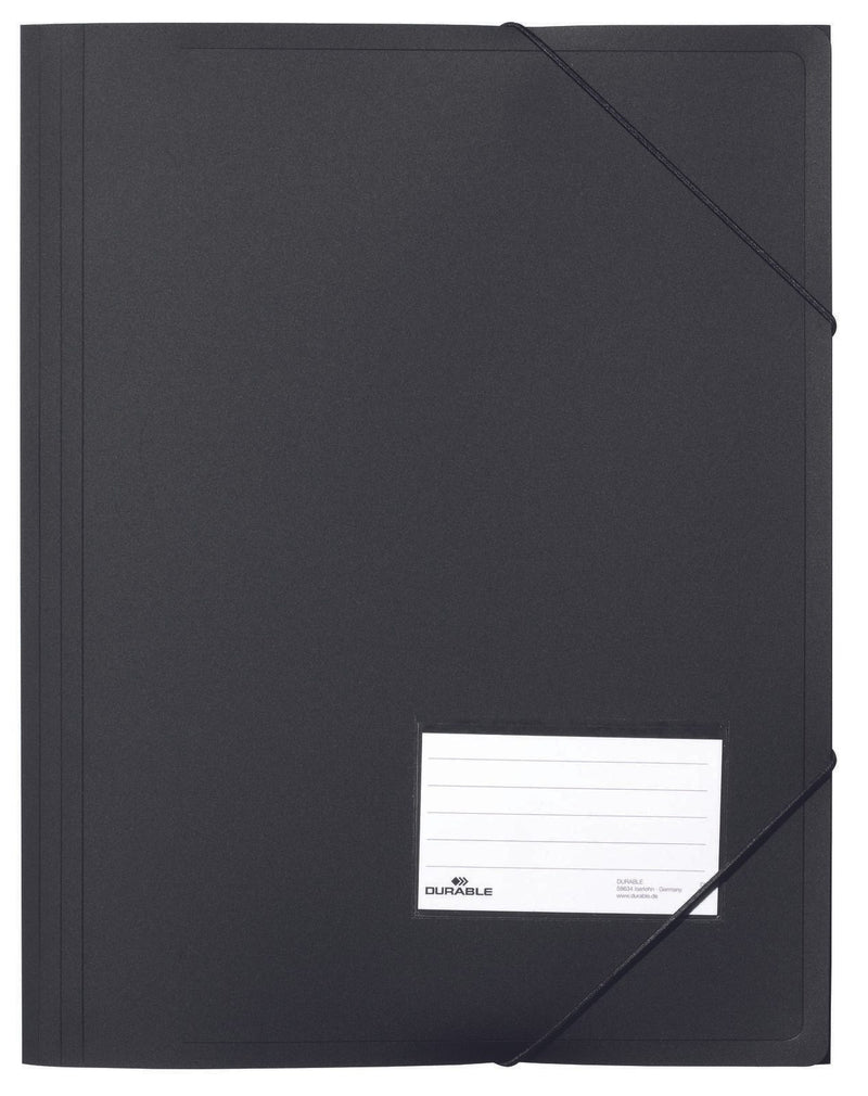 DURABLE Eckspanner DIN A4 schwarz