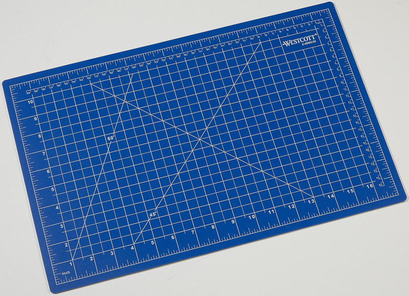 WESTCOTT Schneidematte 45,0 x 30,0 cm blau