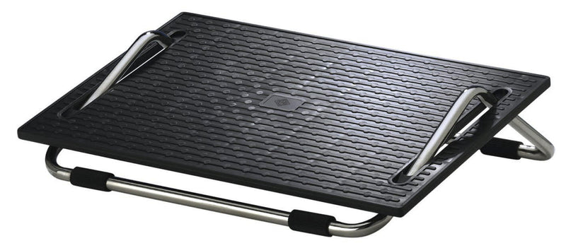 WEDO Fußstütze Ergoswing Stahl, ABS-Kunststoff schwarz, chrom