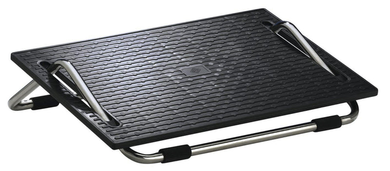 WEDO Fußstütze Ergoswing Stahl, ABS-Kunststoff schwarz, chrom