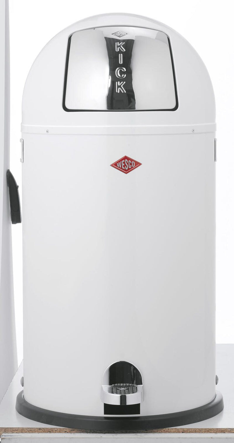 WESCO Mülleimer 40,0 l weiß