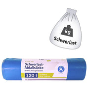 TRILine® Öko Schwerlastsäcke 120,0 l blau