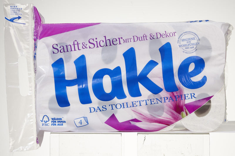 Hakle Toilettenpapier SANFT & SICHER 4-lagig