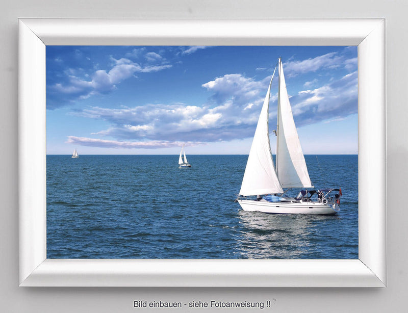 Showdown® Displays Klapprahmen 24,1 x 32,8 cm weiß