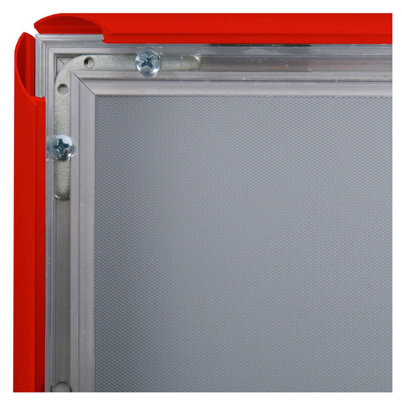 Showdown® Displays Klapprahmen 24,1 x 32,8 cm rot