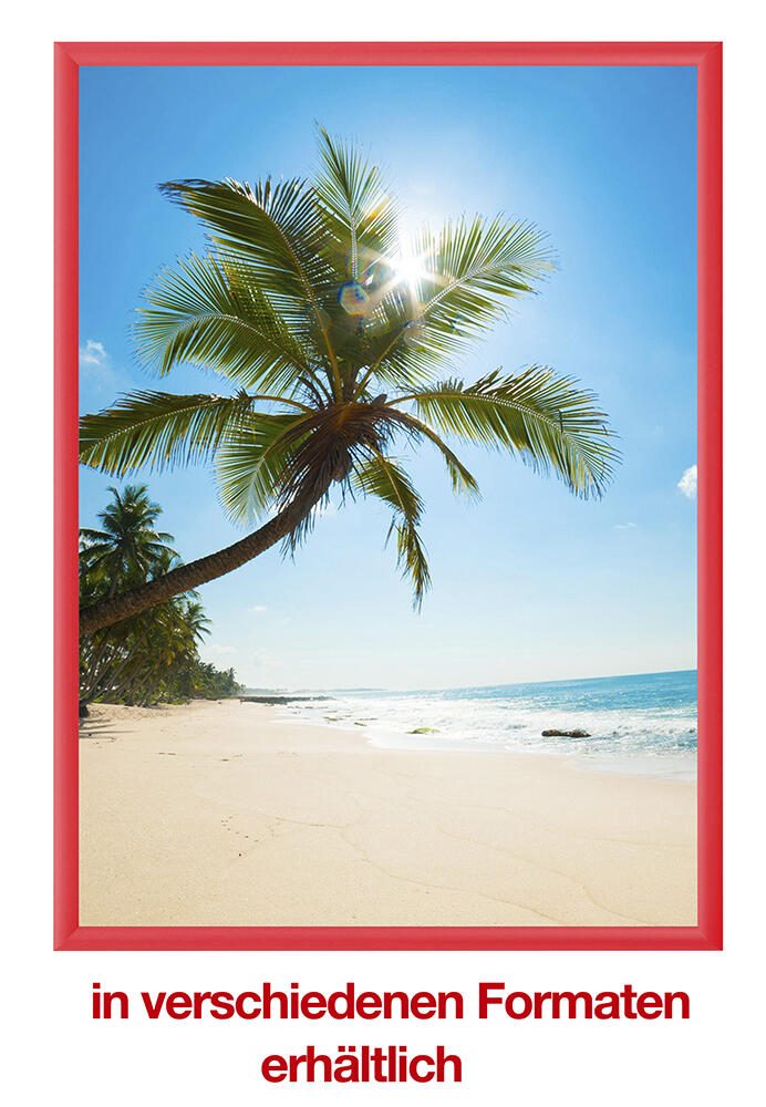 Showdown® Displays Klapprahmen 45,1 x 62,5 cm rot