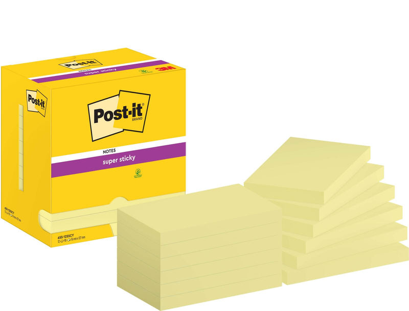 Post-it® Super Sticky Haftnotizen 12,7 x 7,6 cm